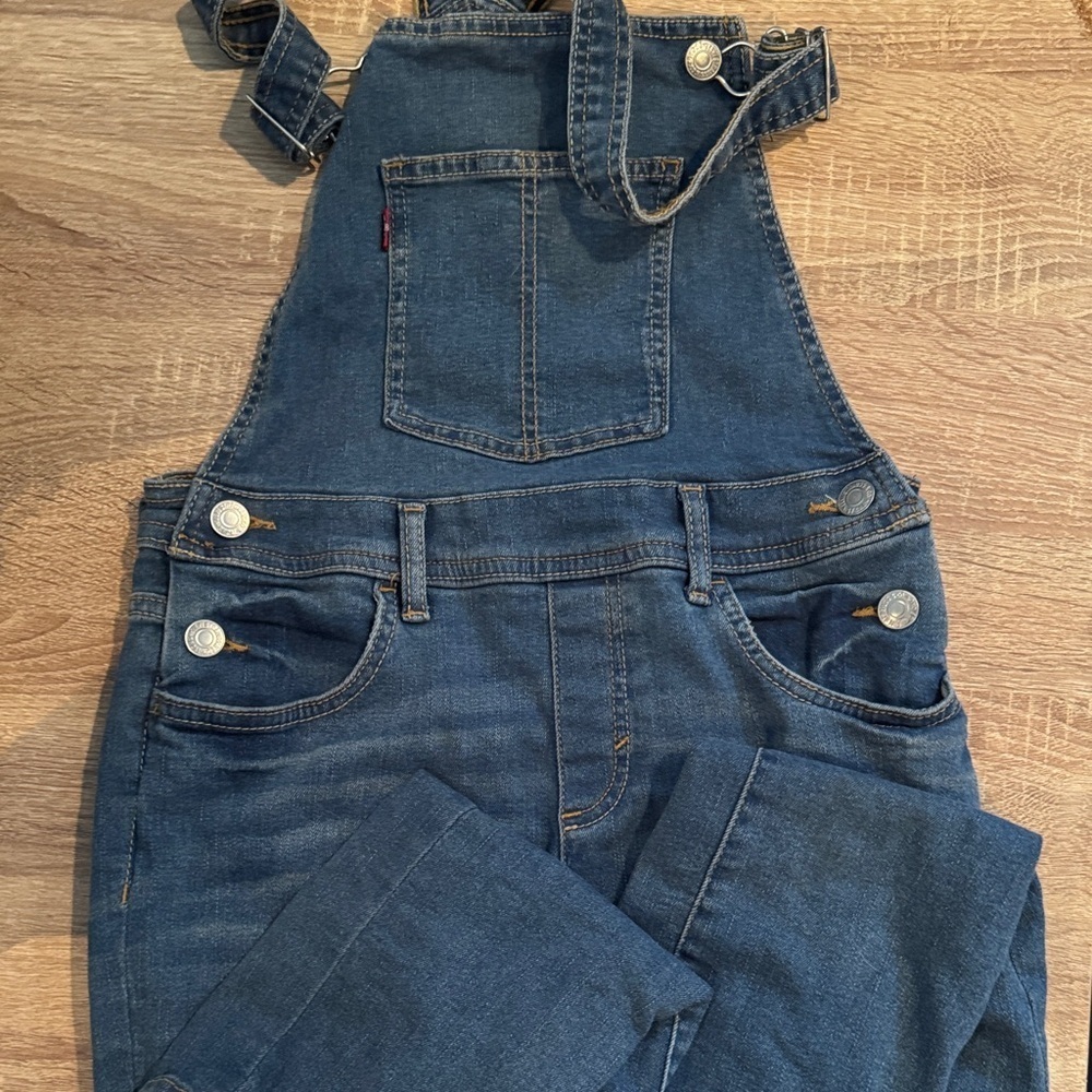Levi's Denim Jean Overalls